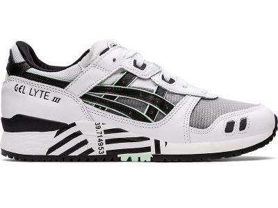 Asics Gel-lyte III OG Spor Ayakkabı Kadın Beyaz Siyah | TR5823-302
