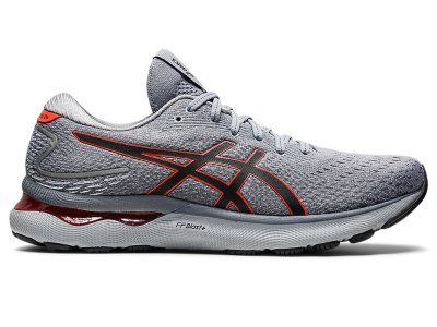 Asics Gel-nimbus 24 Koşu Ayakkabısı Erkek Gri Pembe | TR2013-453