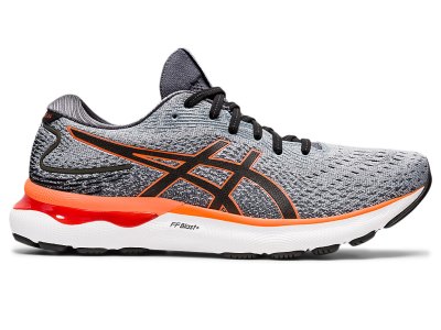 Asics Gel-nimbus 24 Koşu Ayakkabısı Erkek Gri Turuncu | TR5037-139