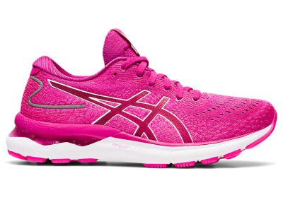 Asics Gel-nimbus 24 Koşu Ayakkabısı Kadın Küpe Çiçeği Kırmızı Beyaz | TR0136-739