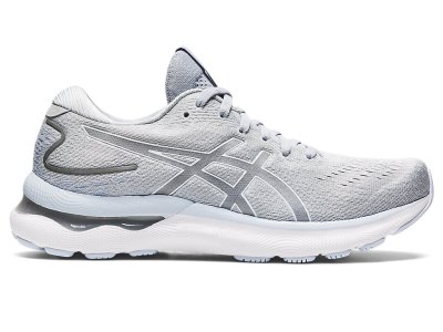 Asics Gel-nimbus 24 Koşu Ayakkabısı Kadın Gri Beyaz | TR2463-724