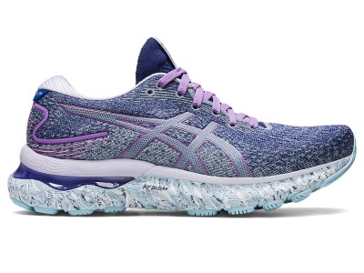 Asics Gel-nimbus 24 Koşu Ayakkabısı Kadın Açık Mavi Beyaz | TR3124-961