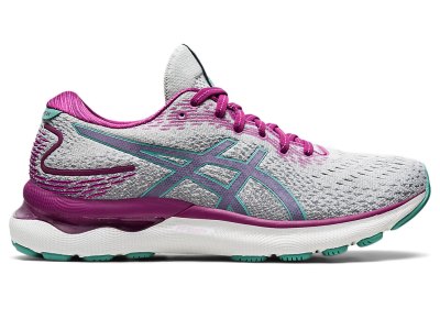 Asics Gel-nimbus 24 Koşu Ayakkabısı Kadın Gri Zeytin Yeşili | TR3205-828