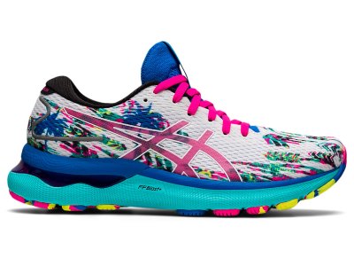 Asics Gel-nimbus 24 Koşu Ayakkabısı Kadın Beyaz Pembe | TR3975-802