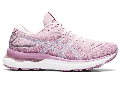 Asics Gel-nimbus 24 Koşu Ayakkabısı Kadın Pembe Beyaz | TR6410-093