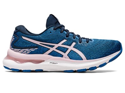 Asics Gel-nimbus 24 Koşu Ayakkabısı Kadın Mavi Pembe | TR7097-167