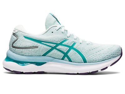 Asics Gel-nimbus 24 Koşu Ayakkabısı Kadın Açık Mavi Yeşil | TR9982-371