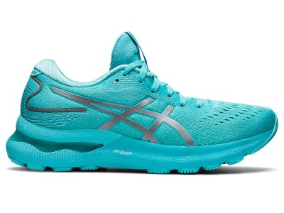 Asics Gel-nimbus 24 Lite-show Koşu Ayakkabısı Kadın Gri Nane | TR0304-659