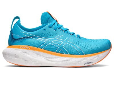 Asics Gel-nimbus 25 Koşu Ayakkabısı Erkek Mavi Turuncu | TR4113-997