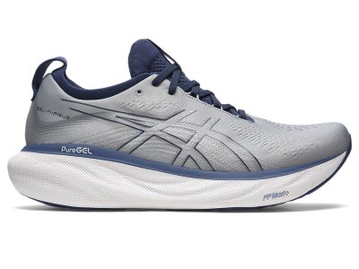 Asics Gel-nimbus 25 Koşu Ayakkabısı Erkek Gri Indigo Mavi | TR7929-746