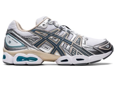 Asics Gel-nimbus 9 Spor Ayakkabı Kadın Beyaz Gri | TR6235-329