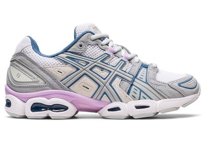 Asics Gel-nimbus 9 Spor Ayakkabı Kadın Beyaz Gri | TR8224-973