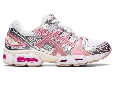 Asics Gel-nimbus 9 Spor Ayakkabı Kadın Beyaz Gümüş | TR8373-380