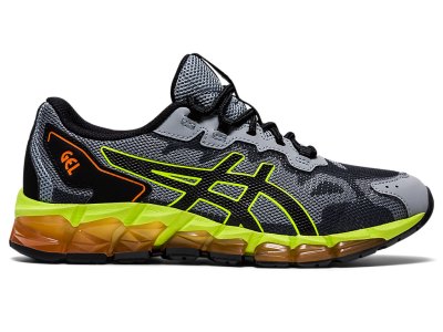 Asics Gel-quantum 360 6 Sports Ayakkabı Çocuk Gri Siyah | TR8355-671