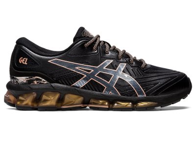 Asics Gel-quantum 360 VII Spor Ayakkabı Kadın Siyah Pembe Altın | TR0227-781