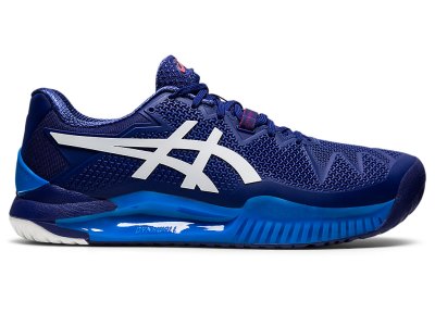 Asics Gel-resolution 8 (2E) Tenis Ayakkabısı Erkek Mavi Beyaz | TR5772-387