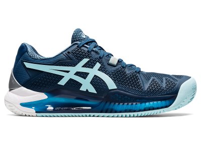 Asics Gel-resolution 8 Clay Tenis Ayakkabısı Kadın Açık Indigo Mavi | TR3942-426