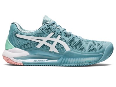 Asics Gel-resolution 8 Clay Tenis Ayakkabısı Kadın Mavi Beyaz | TR4557-752