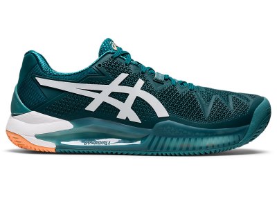 Asics Gel-resolution 8 Clay Tenis Ayakkabısı Erkek Koyu Yeşil Beyaz | TR9670-611