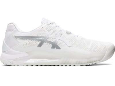 Asics Gel-resolution 8 Tenis Ayakkabısı Erkek Beyaz Gümüş | TR4458-999