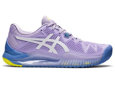 Asics Gel-resolution 8 Tenis Ayakkabısı Kadın Mor Beyaz | TR7604-352