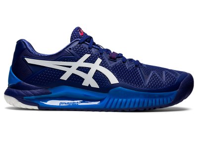 Asics Gel-resolution 8 Tenis Ayakkabısı Erkek Mavi Beyaz | TR7875-617
