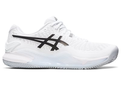 Asics Gel-resolution 9 Clay Tenis Ayakkabısı Erkek Beyaz Siyah | TR9265-833