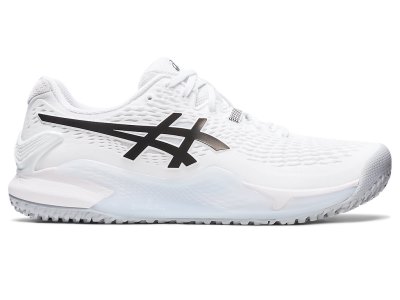Asics Gel-resolution 9 OC Tenis Ayakkabısı Erkek Beyaz Siyah | TR4533-084