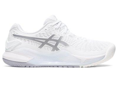 Asics Gel-resolution 9 Tenis Ayakkabısı Kadın Beyaz Gümüş | TR2073-060