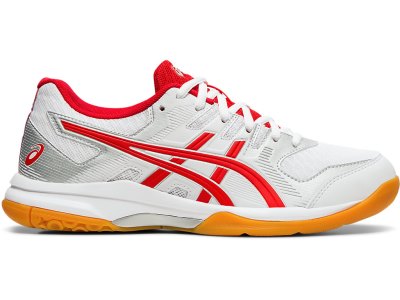Asics Gel-rocket 9 Voleybol Ayakkabısı Kadın Beyaz Kırmızı | TR5113-980