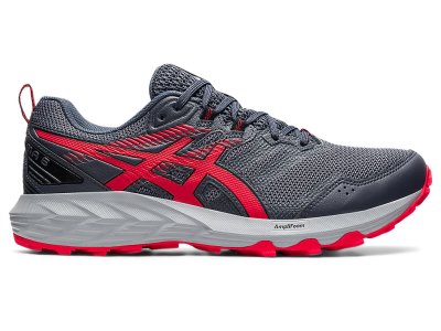 Asics Gel-sonoma 6 Patika Koşu Ayakkabısı Erkek Gri Kırmızı | TR3084-430
