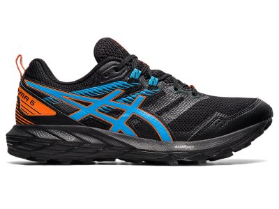 Asics Gel-sonoma 6 Patika Koşu Ayakkabısı Erkek Siyah Açık Turkuaz | TR8650-606