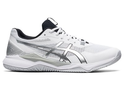 Asics Gel-tactic Voleybol Ayakkabısı Erkek Beyaz Gümüş | TR1604-628