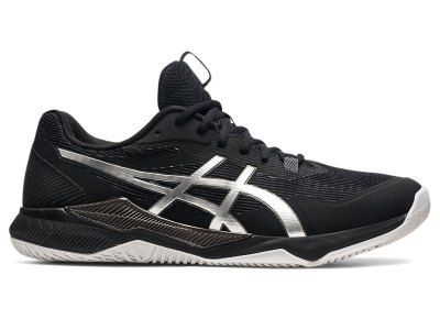 Asics Gel-tactic Voleybol Ayakkabısı Erkek Siyah Gümüş | TR6474-519