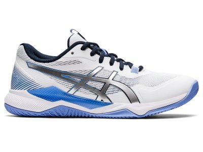 Asics Gel-tactic Voleybol Ayakkabısı Kadın Beyaz Mavi | TR7587-789