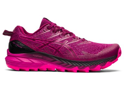 Asics Gel-trabuco 10 Patika Koşu Ayakkabısı Kadın Mor Kırmızı Küpe Çiçeği Kırmızı | TR0459-959