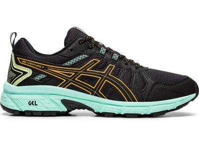 Asics Gel-ventuRE 7 (D) Patika Koşu Ayakkabısı Kadın Siyah Turuncu | TR2487-286