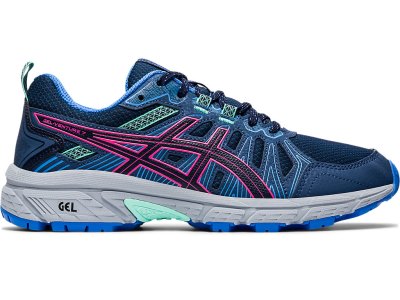 Asics Gel-ventuRE 7 Koşu Ayakkabısı Kadın Lacivert Pembe | TR6310-878