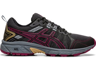 Asics Gel-ventuRE 7 Koşu Ayakkabısı Kadın Koyu Gri Mor Kırmızı | TR6629-143
