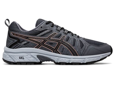 Asics Gel-ventuRE 7 Koşu Ayakkabısı Kadın Koyu Gri Pembe Altın | TR7273-354