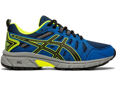 Asics Gel-ventuRE 7 Koşu Ayakkabısı Çocuk Siyah Sarı | TR1017-694