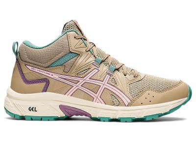 Asics Gel-ventuRE 8 MT Patika Koşu Ayakkabısı Kadın Bej Rengi Pembe | TR2602-195