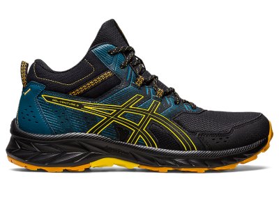 Asics Gel-ventuRE 9 MT Koşu Ayakkabısı Erkek Siyah Altın Sarı | TR2279-292