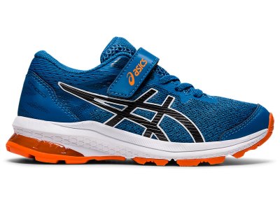 Asics Gt-1000 10 Koşu Ayakkabısı Çocuk Mavi Siyah | TR2032-355