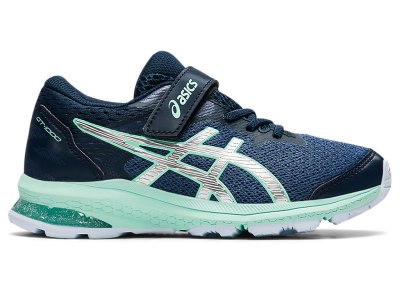 Asics Gt-1000 10 Koşu Ayakkabısı Çocuk Mavi Gümüş | TR8185-692