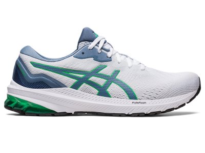 Asics Gt-1000 11 Koşu Ayakkabısı Erkek Beyaz Gri Mavi | TR2341-052