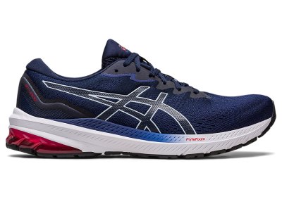 Asics Gt-1000 11 Koşu Ayakkabısı Erkek Indigo Mavi Siyah | TR7438-662