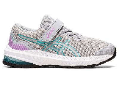 Asics Gt-1000 11 Sports Ayakkabı Çocuk Gri Yeşil | TR6903-922