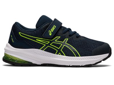 Asics Gt-1000 11 Sports Ayakkabı Çocuk Mavi Yeşil | TR0898-181