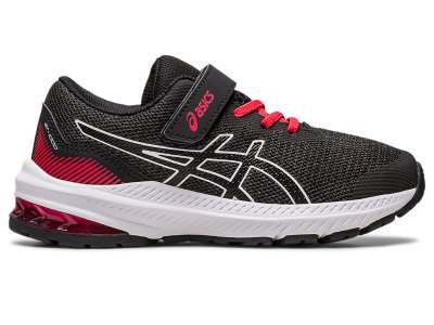 Asics Gt-1000 11 Sports Ayakkabı Çocuk Siyah Kırmızı | TR3776-844